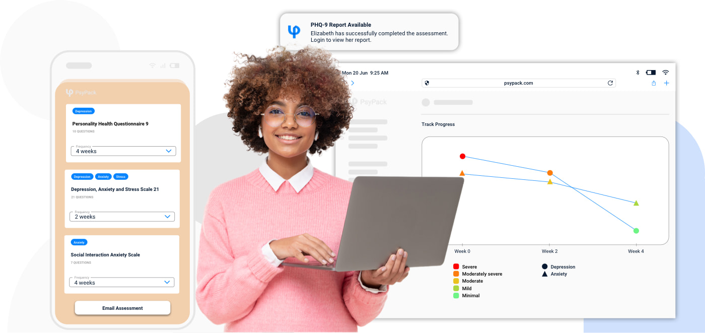 Evidence based mental healthcare - PsyPack outcome tools